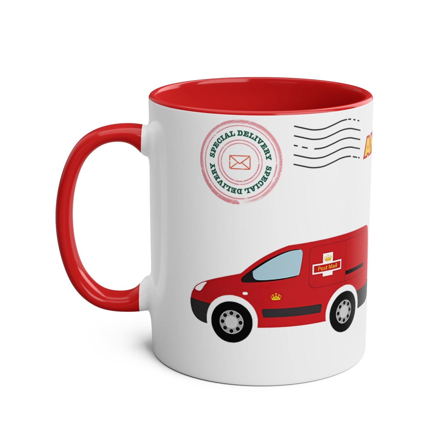 Customized Two-Tone Coffee Mug - Perfect Gift for Postal Workers