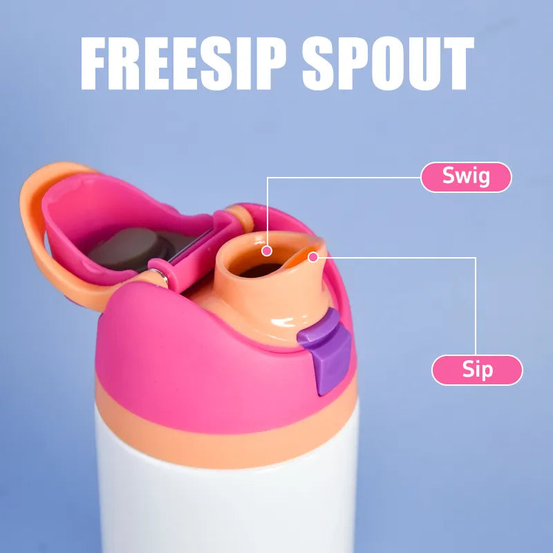 Personalised Comic Book Water Bottle | 24oz Owala Style