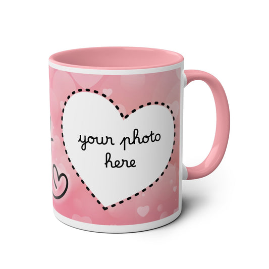 All of Me Loves You Two-Tone Coffee Mug - Perfect for Valentine's Day & Romantic Gifts