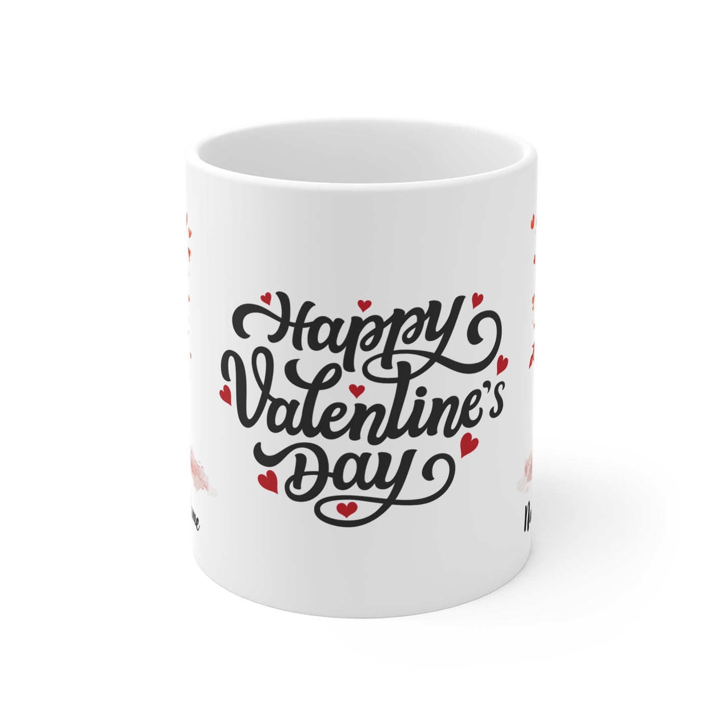 Personalised Valentine's Day Mug with Custom Names - Unique Gift for Your Loved One