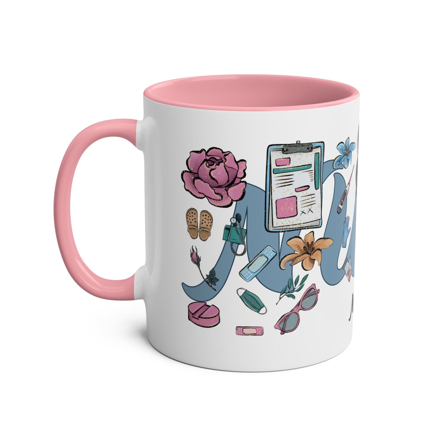 Personalised Two-Tone Mug for Healthcare Professionals - Perfect Gift for Nurses and Medical Staff